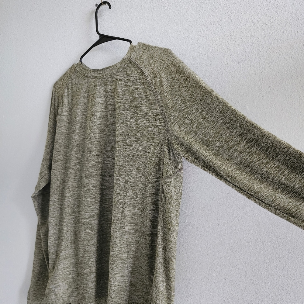 Russell Sage Green Long Sleeve Tee - Picture 2 of 6